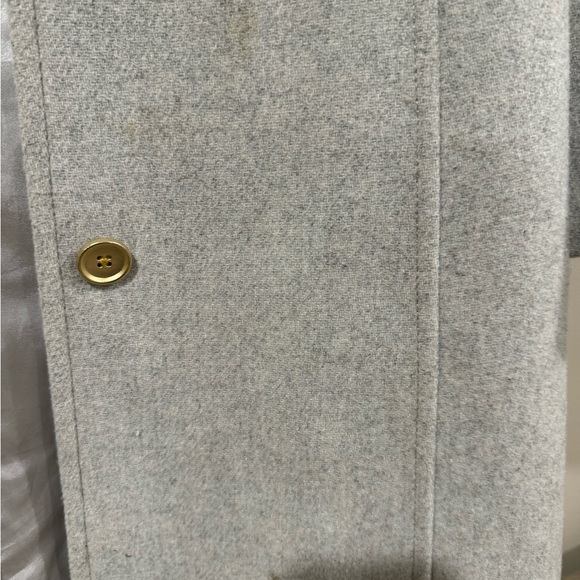 J. Crew Women's Light Gray Trench Coat - Picture 6 of 8